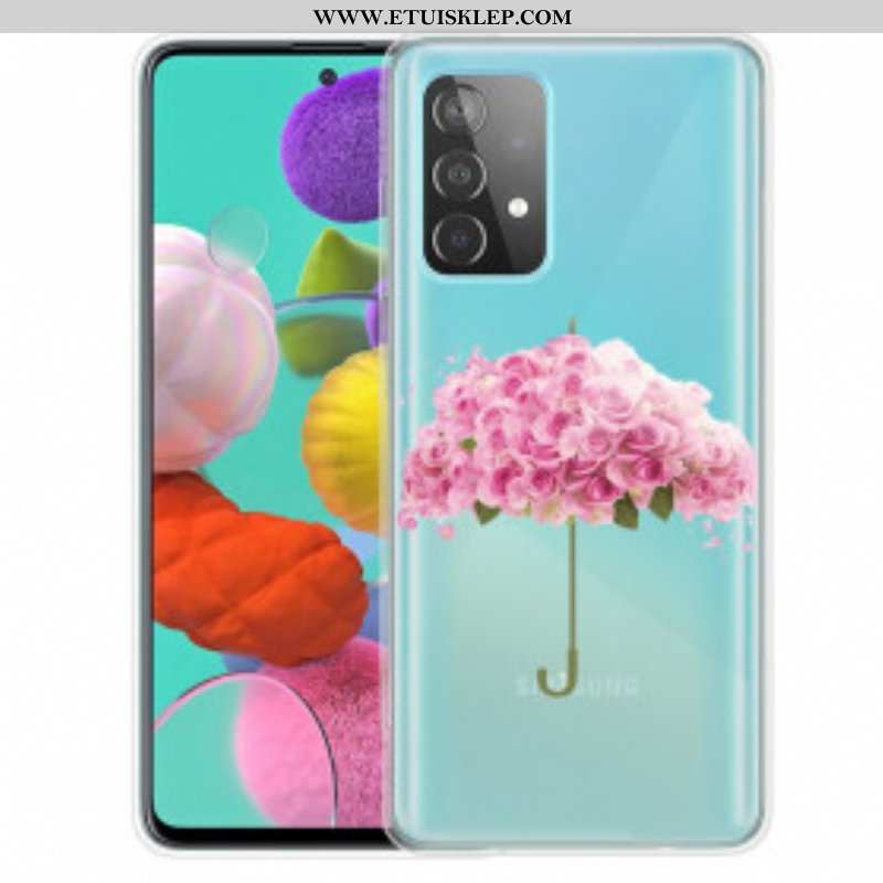 Etui do Samsung Galaxy A52 4G / A52 5G / A52s 5G Parasol W Róże